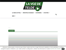 Tablet Screenshot of lavozdetelde.com